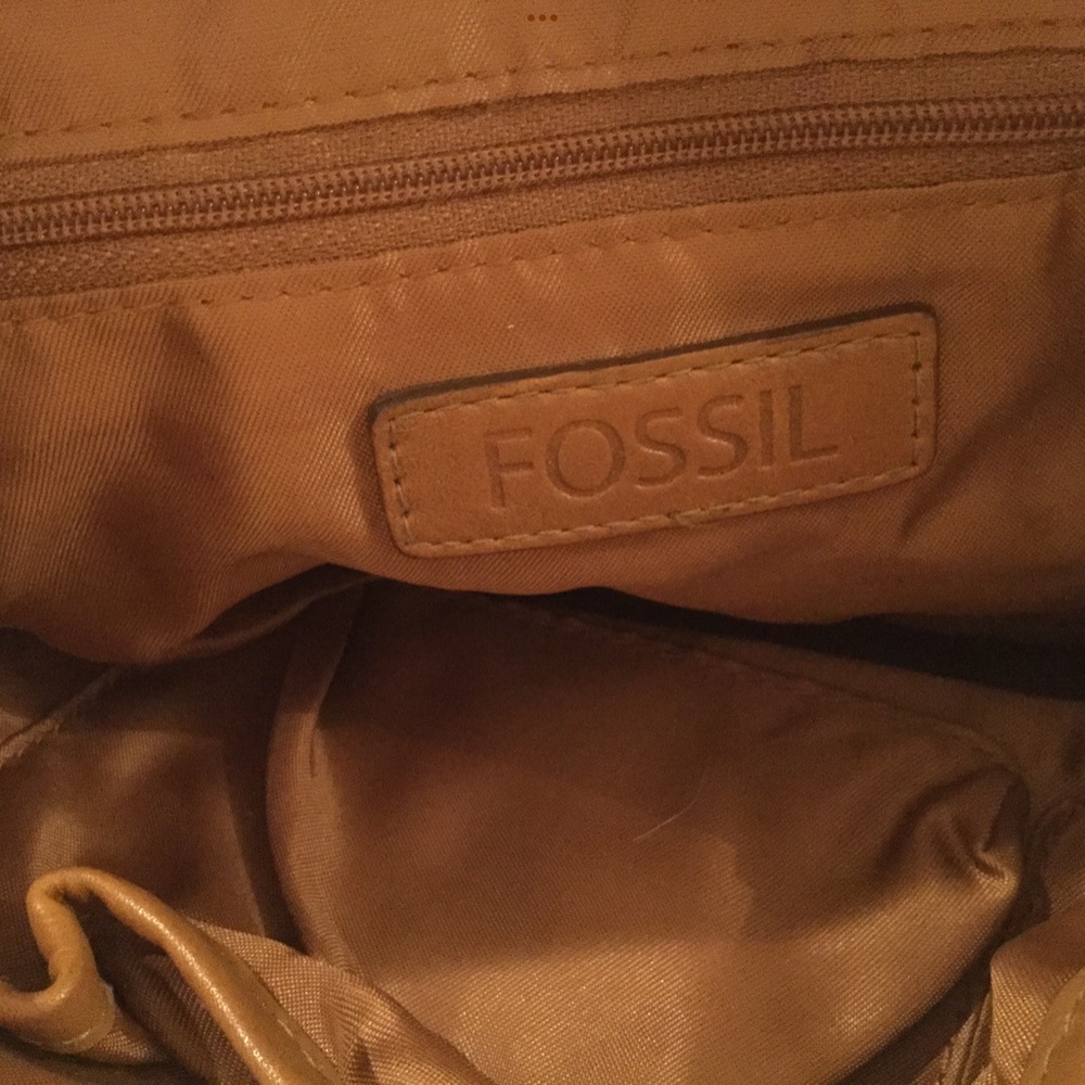 Fossil Multi Colored Patchwork Leather Medium Han… - image 5